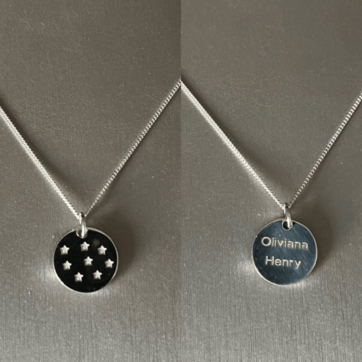 Honouring Loss - Lumina Circle Silver 925 Pendant - Remembryo
