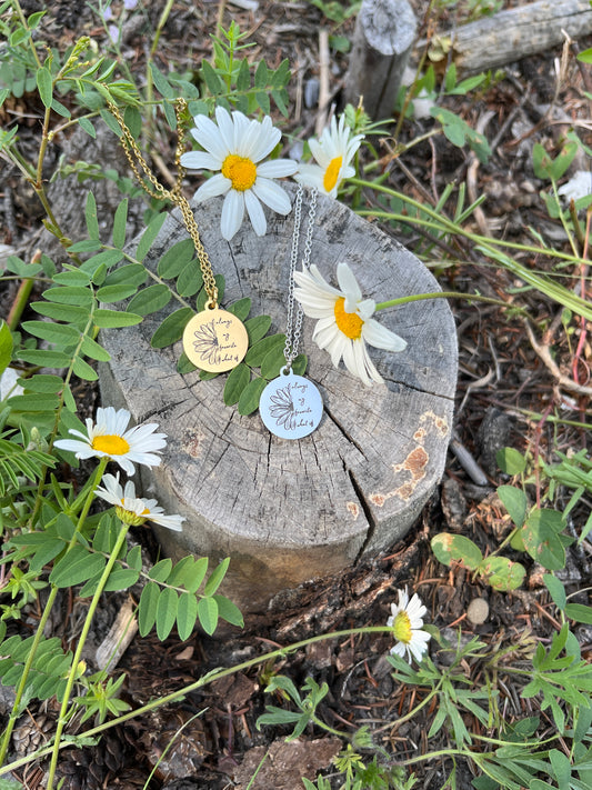 Inspired by Nature - Stainless Steel Pendant Necklace
